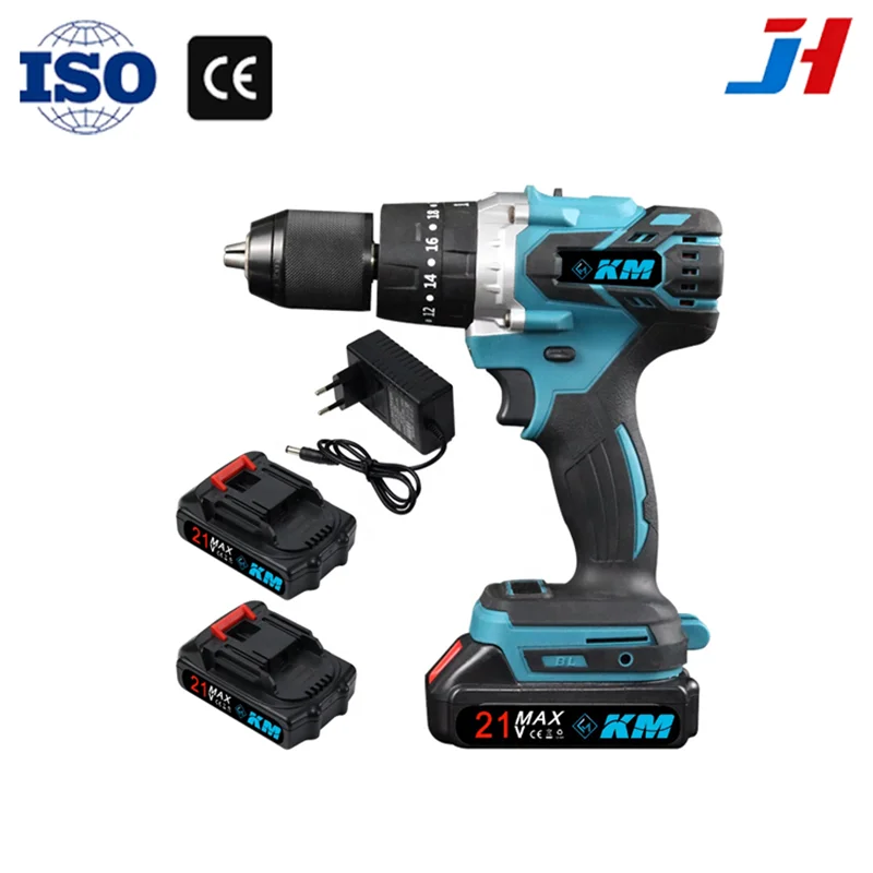 

JH Cordless Drill Electric Power Hand Electric Drill Tools Kit Electric Impact Industrial Grade Drill