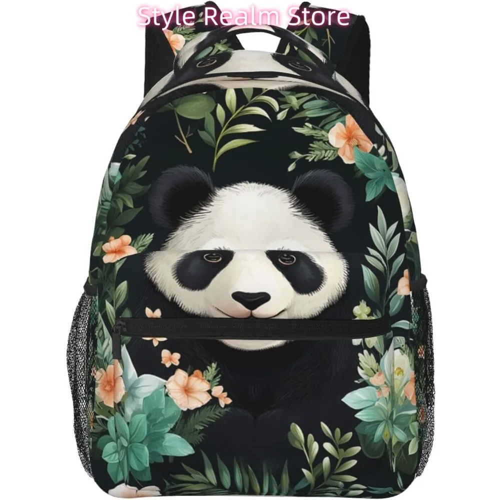 

Summer Panda Lightweight Laptop Backpack Lightweight Multipurpose Travel Casual Daypack Unisex College Backapcks for Men Women A