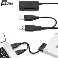 SATA to USB 2.0 6pin+7pin 13pin Adapter Cable External Power Cable for Laptop Optical Drive CD/DVD ROM Slimline Drive