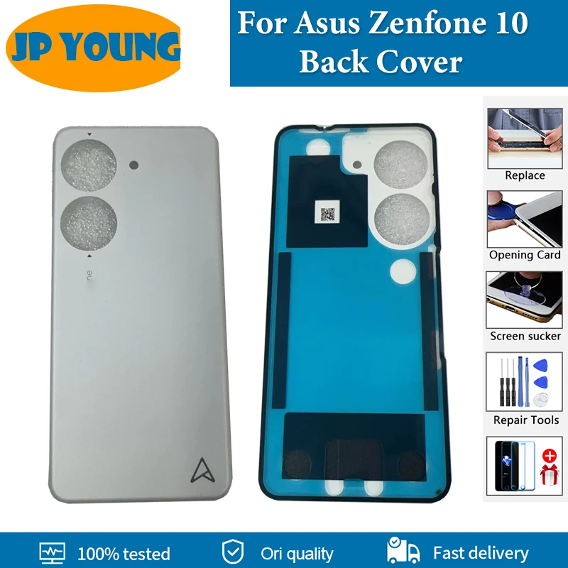 

Original Back Battery Cover For Asus Zenfone 10 Back Cover AI2302 Rear Door Housing Case For Asus Zenfone 10z Repalcement Parts