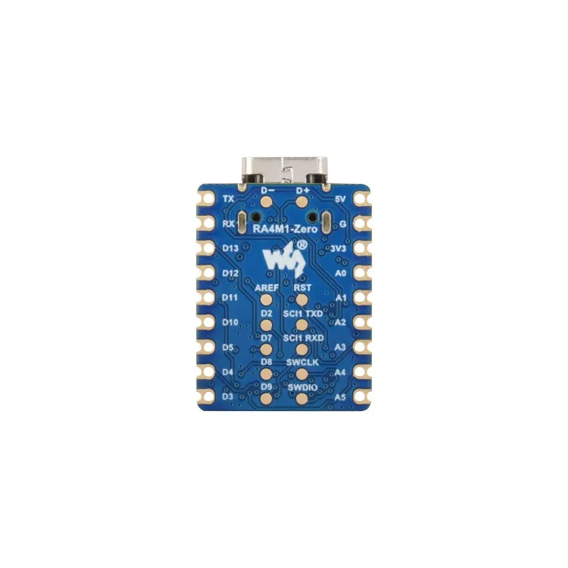 RA4M1-Zero Mini Development Board,Based On 32-bit MCU-RA4M1,48MHz Operating Frequency, Built-in FPU,Supports Firmware Encryption