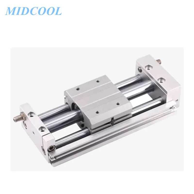 Magnetically Coupled Rodless Cylinder Slider Type Slide Bearing CY1S40 Stroke 100 200 300 400 500 600 700 800 1000mm