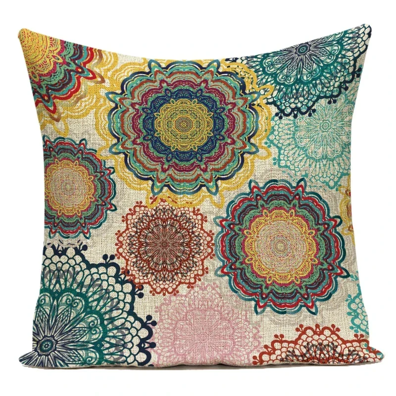 Nordic Decoration Cushion Cover Plant Flower Pillow Covers Home Decor Sofa Bed Throw Pillow Case Floral Cushions Cases