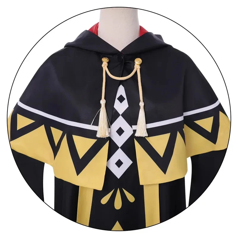 

A;3\v,7'd/In Stock Everett Anime Silent Witch Monica Cosplay Costume Cloak Dress Wig Uniform Party Dew;3'f,6;t.8'x;4'v\7,h/