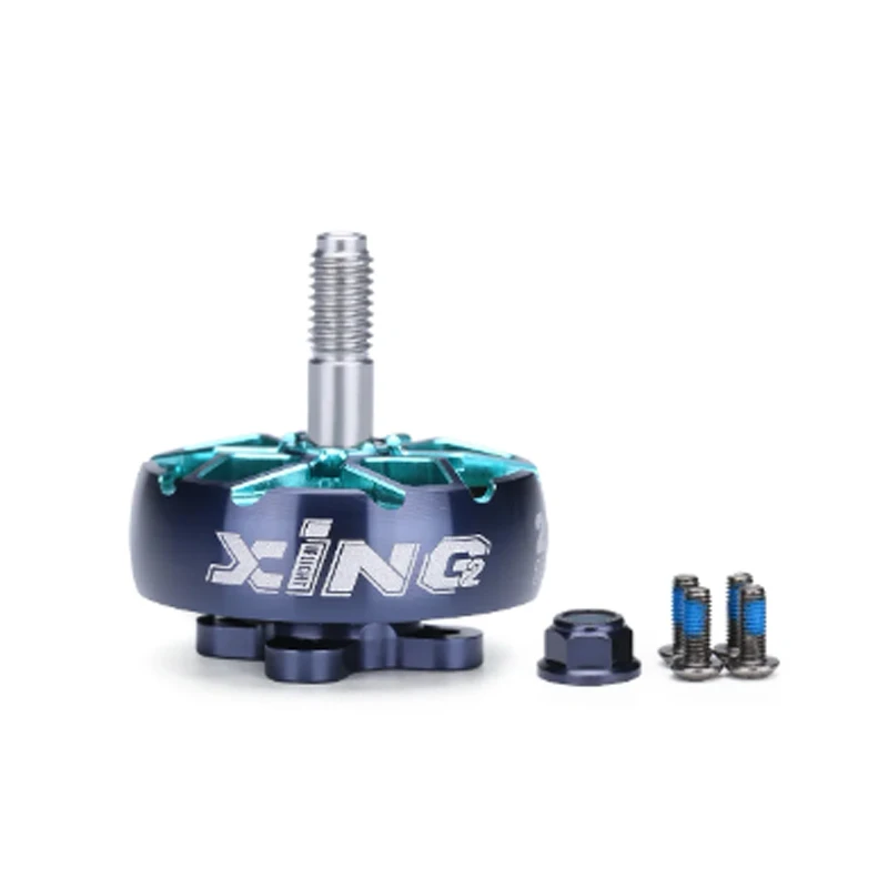 IFlight XING2 3106 1500KV 4-6S FPV moteur Unibell avec arbre en alliage de titane de 5mm Compatible hélice de 7/8/9 pouces pour Drone FPV