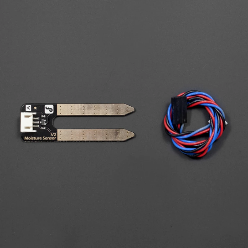 

Resistance type soil moisture sensor dry and humidity detection module Arduino compatible