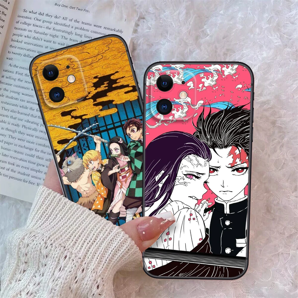 Anime demon slayer Soft Case for Xiaomi Mi A1 A2 A3 9T Pro Poco F1 F2 F3 GT M2 M3 M4 M5 C40 X2 X3 NFC X4 pro