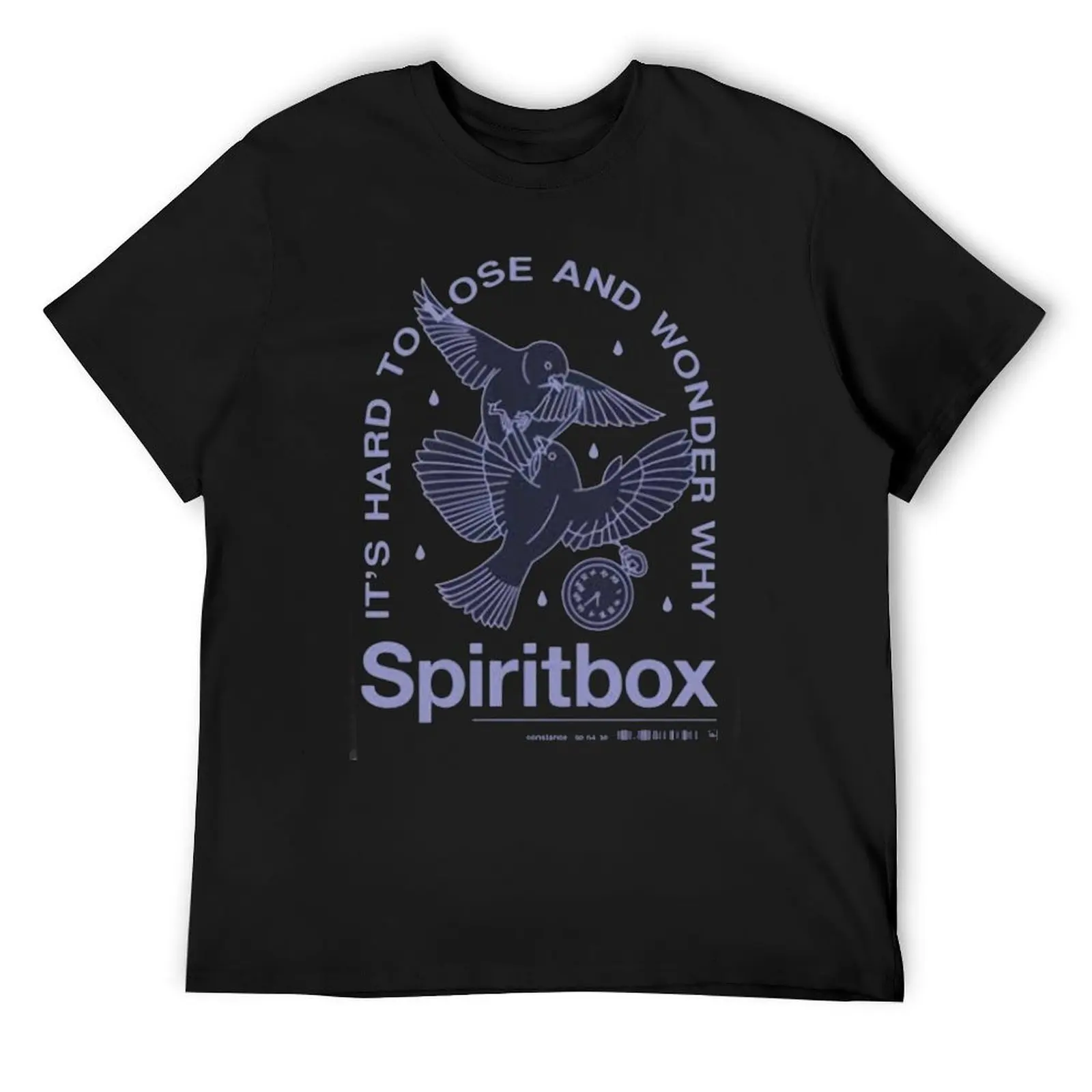 

Spiritbox essential T-Shirt blue archive blacks street wear vintage t shirt men