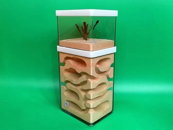 Big Earth Ant Workshop Home Castle Ecological Student Ant Nest Manor Pet Living Ant Queen Box