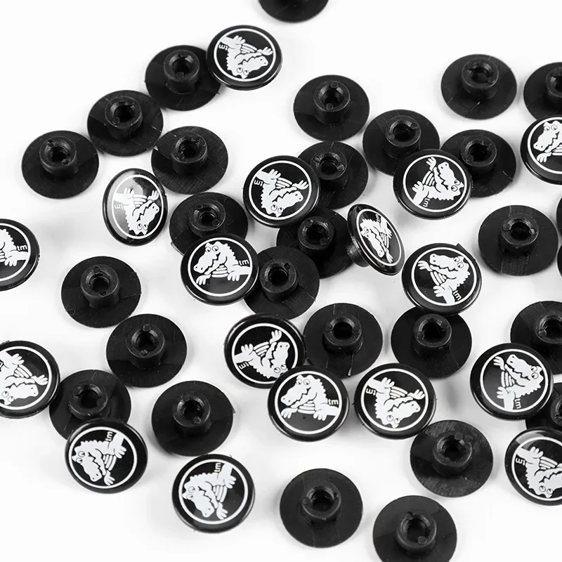 إكسسوارات دانتيل بإبزيم 16 مم، أحذية للحديقة، صنادل بإبزيم بلاستيكي من مادة EVA باللون الأسود، إكسسوارات على شكل زهرة الأحذية المطبوعة