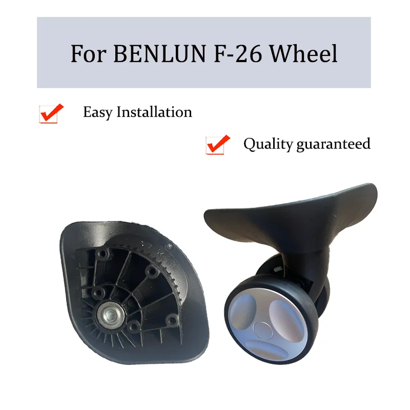 

Suitable For BENLUN F-26 Luggage Wheel Trolley Case Wheel Pulley Sliding Casters Universal Wheel Repair Slient Wear-resistant
