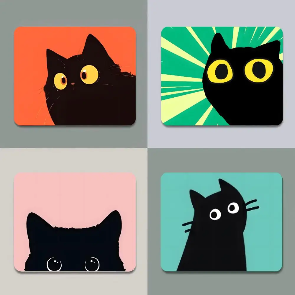 Computer mouse mat cat Mouse Computer desk mat Mouse mats Gamer mouse mat Keyboard and mouse Cute mat XXL Pad