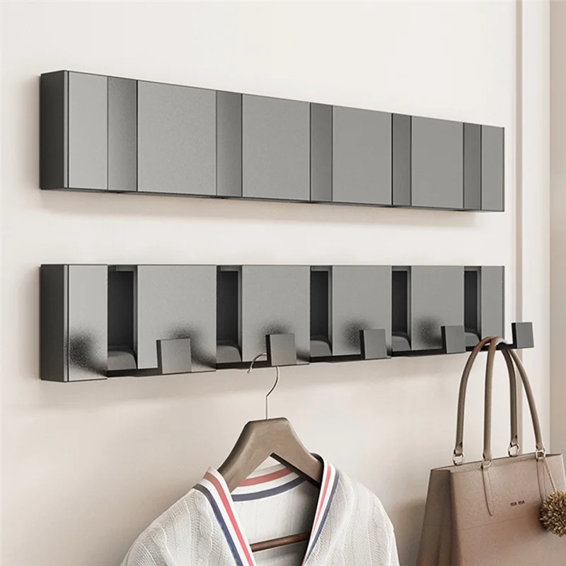 

GYTB-No Punching Folding Wall Hook Clothes Hook Towel Rack Coat Key Pendant Kitchen Behind The Door