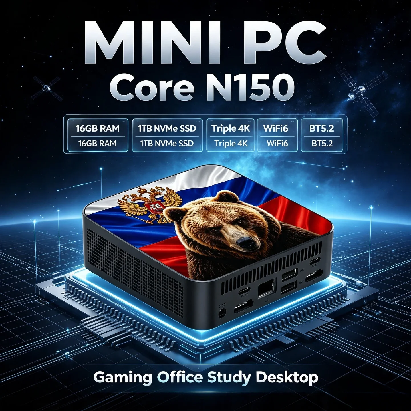 インテル-core-n150-低消費電力ミニpc-16gb-ddr4-1tb-ssd-wifi-6-bt52-nvme-デスクトップコンピューター-オフィス・ホームエンターテインメント用