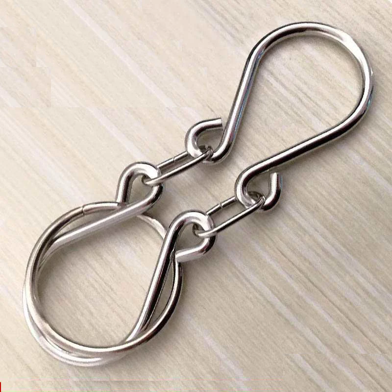 Classical Horseshoe Cast Metal Brain Teaser Puzzles Disentanglement Logic Skill Development Problem Solving Toys For Kids Adults view 6