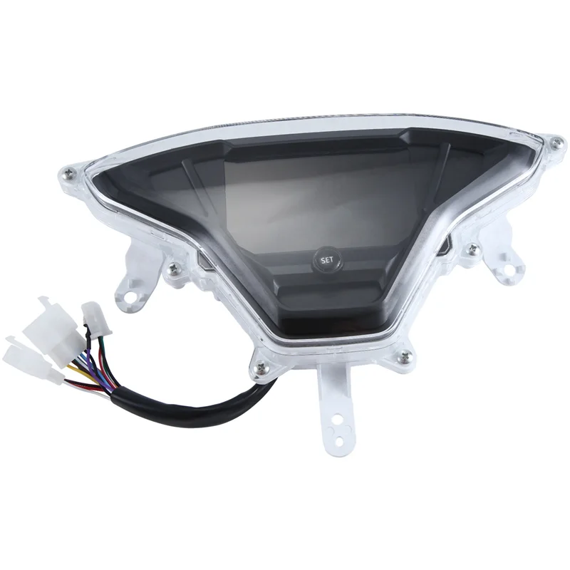 

Premium 1PC Motorcycle Digital Speedometer Odometer Accessories Component Black For YAMAHA NVX155
