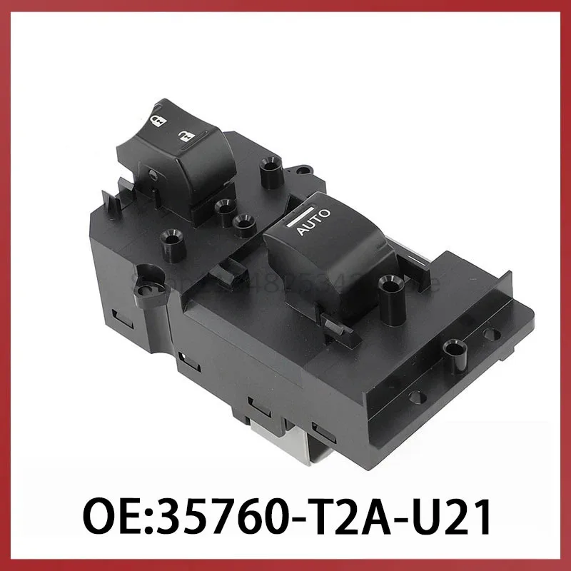 

35760-T2A-U21 для Honda Accord: Переключатель стеклоподъемника, кнопка управления электростеклоподъемником