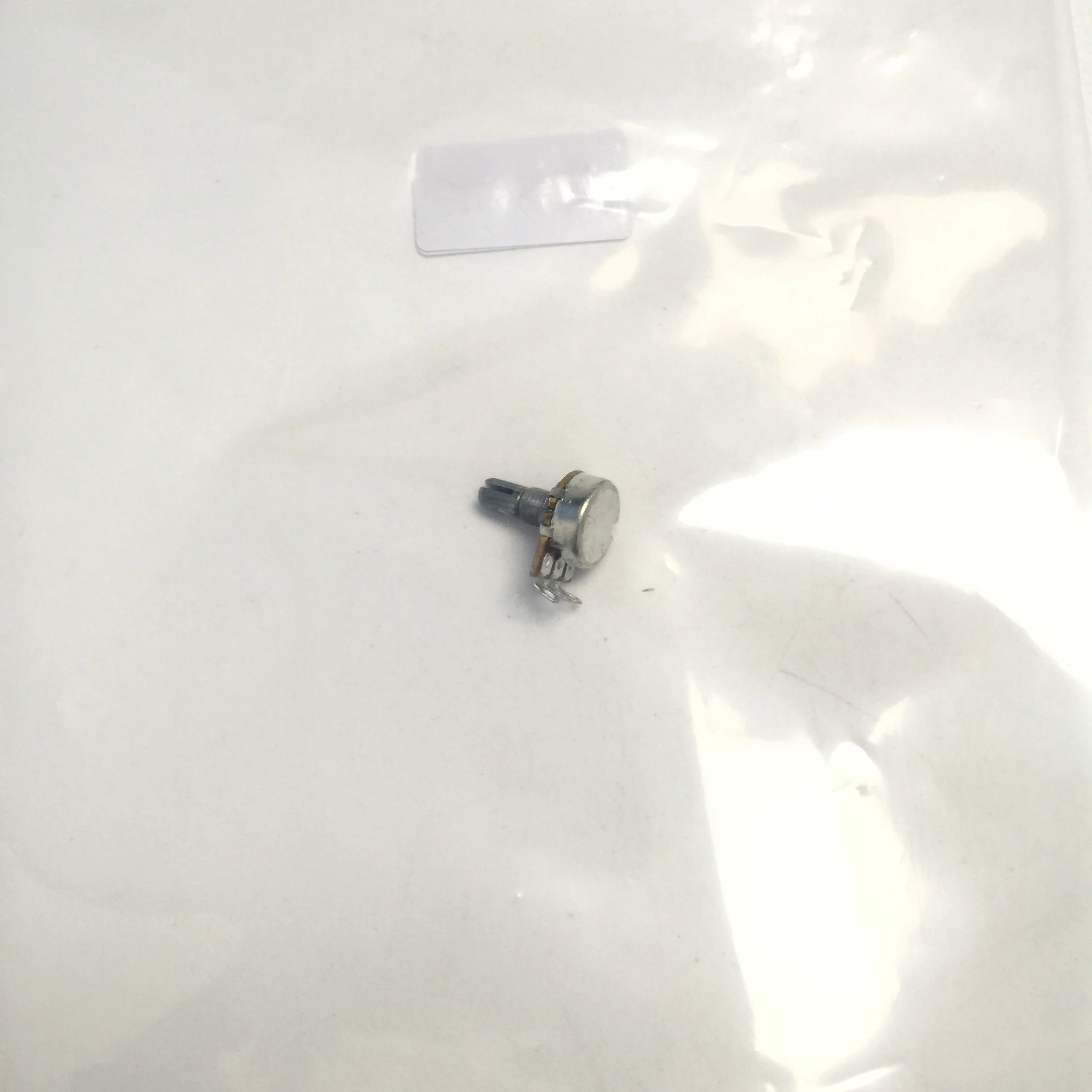 

Yibuy 10 x Chrome A500k 15mm Shaft 16mm Base Dia Electric Guitar Potentiometer