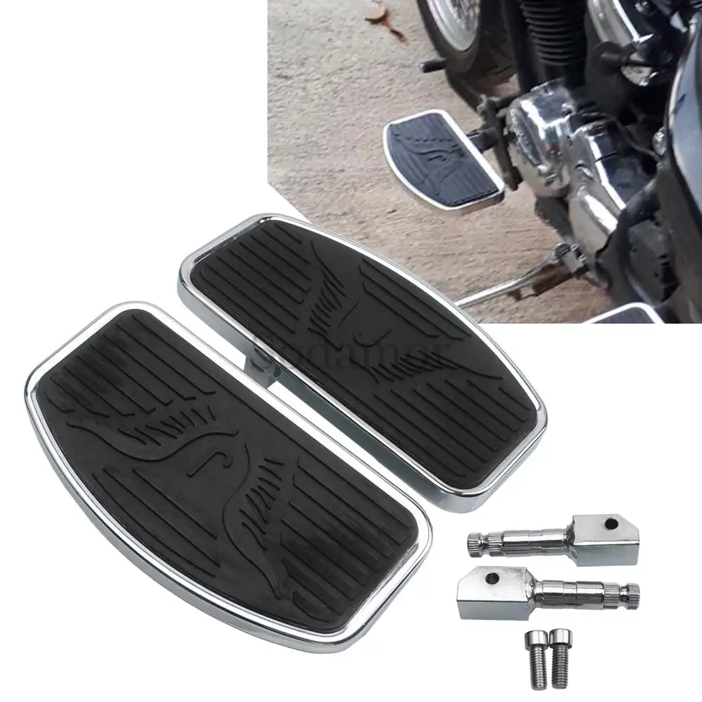 

Motorcycle Accessories Adjustable Foot Pegs Footrest Wide Floorboard Footboards 1Pair For Honda VT750DCB3 SHADOW SPIRIT 2003