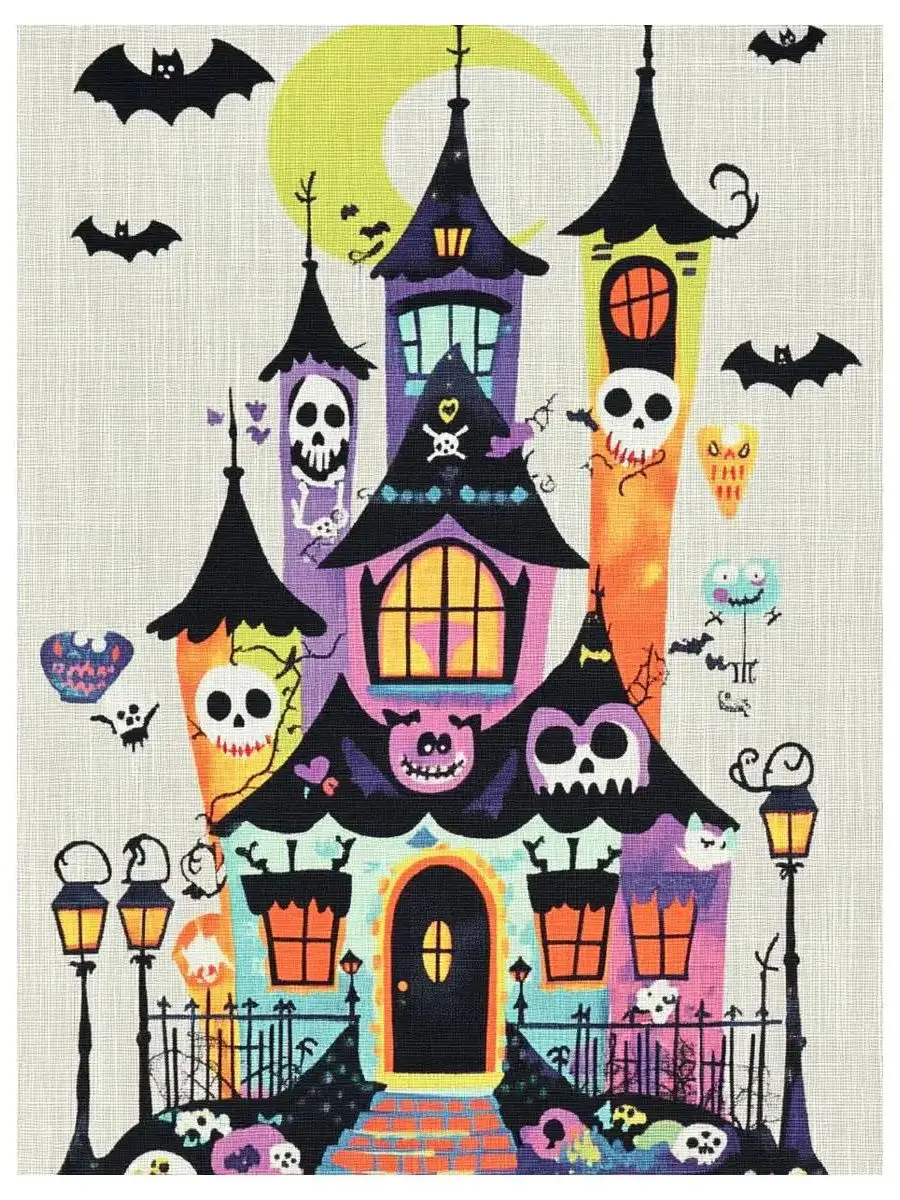 1 Stück 30X40CM/11,8*15,74 Zoll Kreatives Muster gestempeltes Kreuzstich-Set DIY-Set 11CT/14CT Zubehör für hängende Gemälde Neu eingetroffen – Detail 1