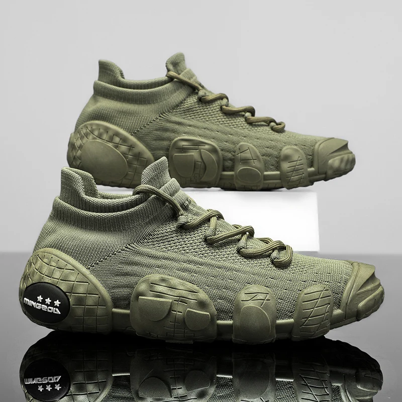 

Носки, мужская обувь, весна-лето 2024, новая повседневная спортивная обувь на мягкой подошве, обувь больших размеров, мужская дышащая обувь для папы, теннис