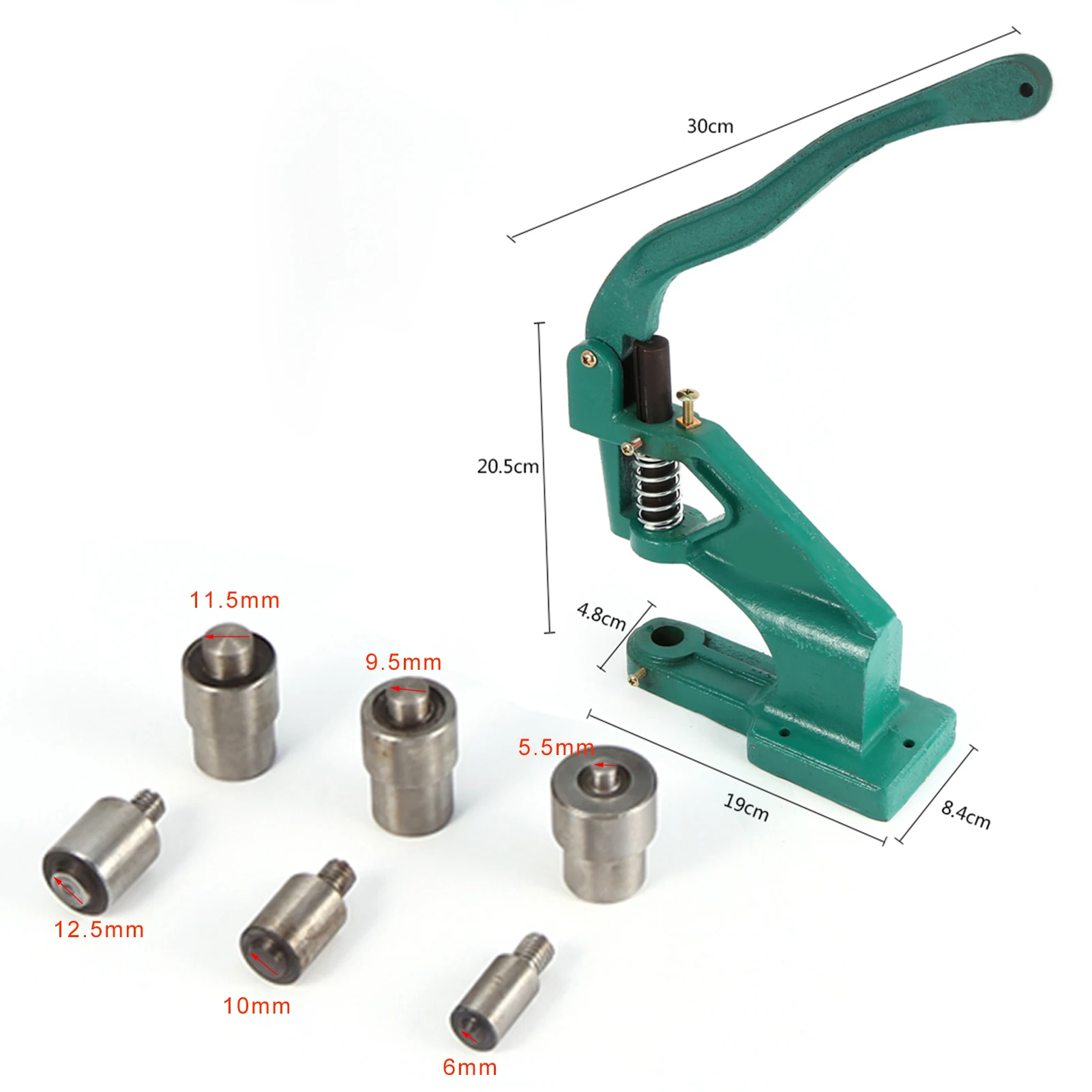 Press Punch Machine 3 Die Grommet Eyelet Hand Tool  Flag UK Stock HOT Grommet Eyelet Hand Tool Grommet Eyelet Hand