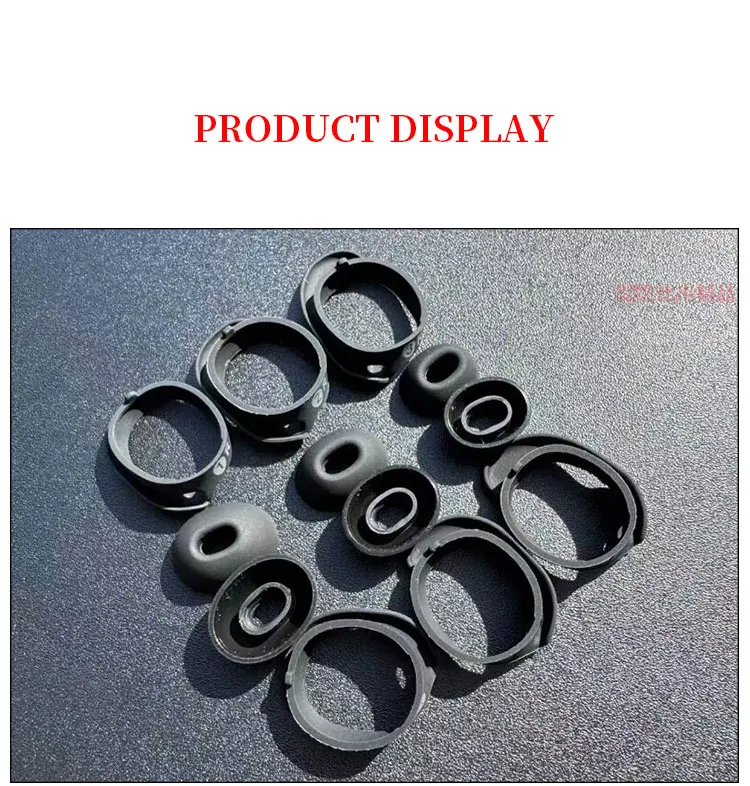 4Pcs Ear Tips for Bose QC Ultra Ultra II True Wireless Earbuds Eartips OuietComfort Ultra Ultra II TWS Fixing Ring Silicone Tips