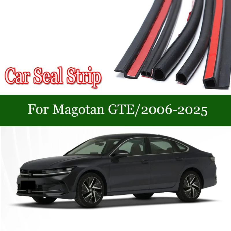 

Car Door Seal Strip Rubber Noise Insulation Weatherstrip Soundproof Car Seal Strong Adhesive For Magotan LAND CRUISER PRADO