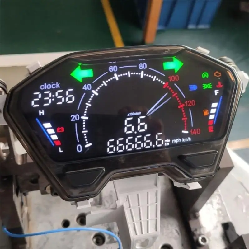  Odometer Speed Gauges Digital Instrument Cluster for 125Cc 150Cc Scooters Accurate Readings Day Night Riding Conditions