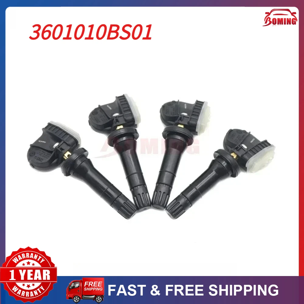 TPMS Tire Pressure Sensor For ChangAn 3601010BS01AA 3601010BS01 For ChangAn Alsvin CS35 PLUS CS85 CS95 EADO DT F70 Hunter RAESOR