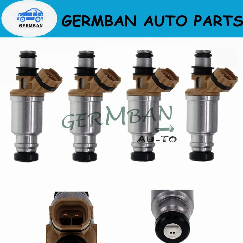 4 Fuel Injector 23250-16150 Fits for 1993-1997 For Toyota Corolla GEO Prizm 1.6L L4 23209-16150