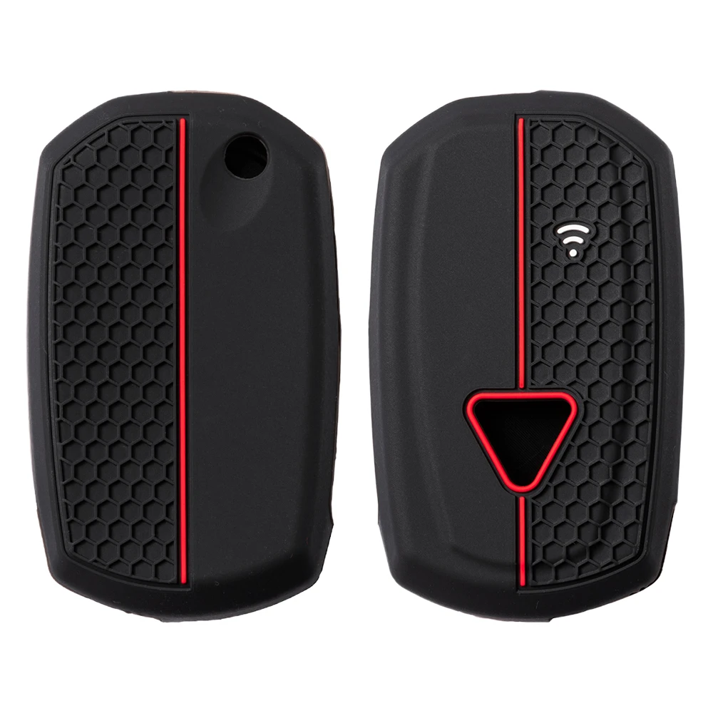 For Triumph Scrambler XE XC 1200 Tiger 900 Rally GT Rocket 3 2018-2025 Motorcycle Keyless Ride Smart Remote Key Silicone Case
