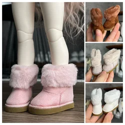 Fashion 1/6 BJD Shoes Snow Boots Shoes 30cm Doll Shoes Accessories Toy Gift ( for About 4cm Feet )