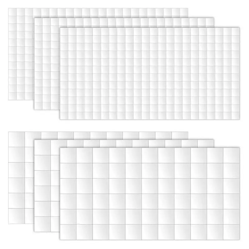 

AT82-Art& Home Decor For Crafting, Scrapbooking 990 шт. двусторонних клейких пенопластовых подушечек для поделок и DIY-проектов