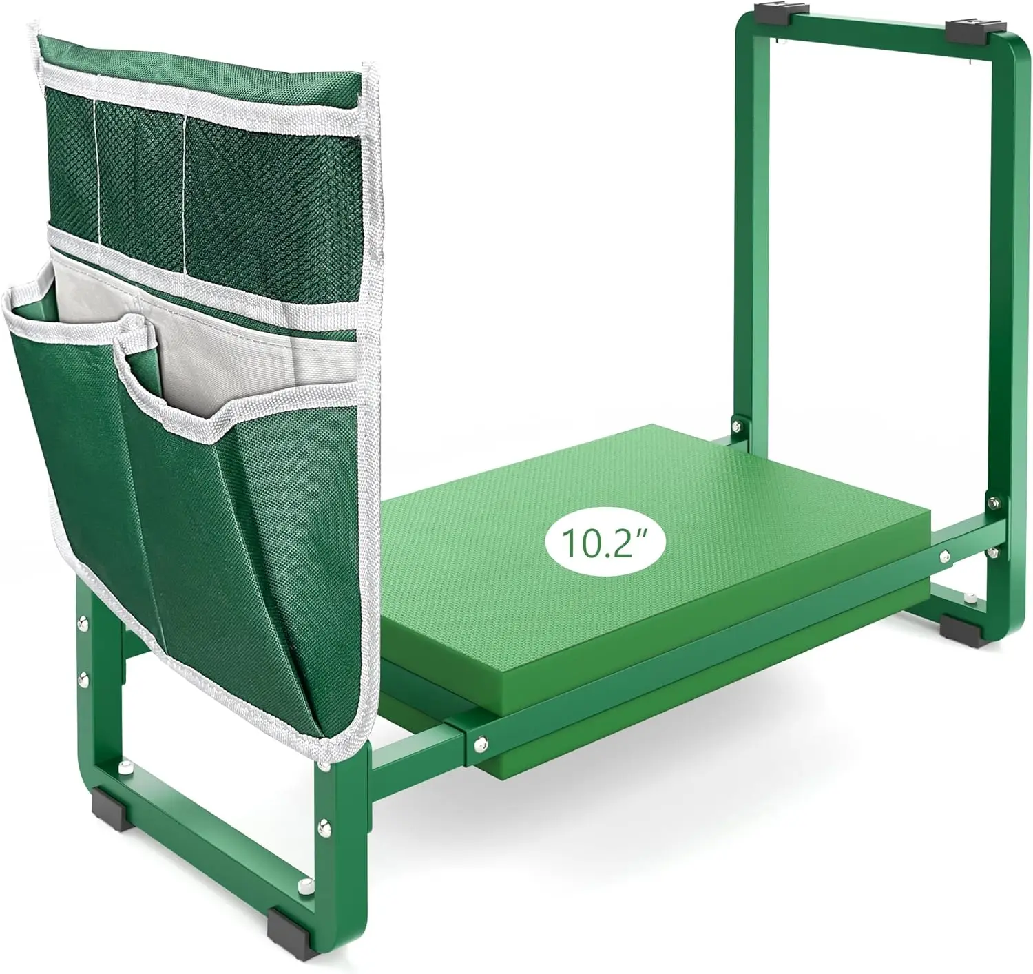 

Wide Heavy Duty Garden Kneeler and Seat with EVA Cushion, Multifunctional Bench for Gardening Gifts