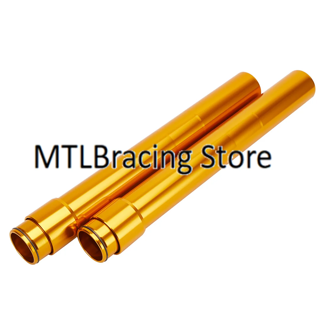 Goud/Zilver Front Shock Pipe Vork Buitenste Buizen Voor Yamaha TZR250 3MA 1990 450mm 3MA-23136-10-00 Vork Suspension Stanchion Benen