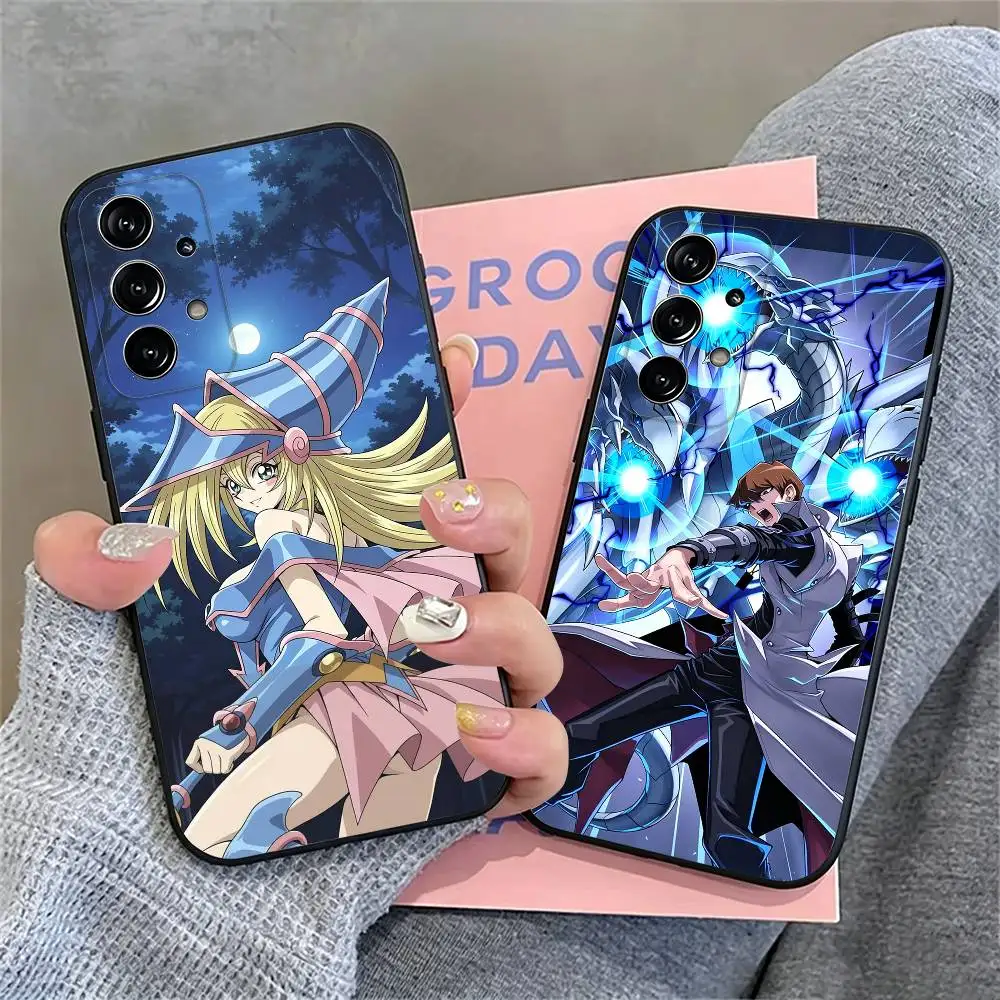 Y-Yu-Gi-Oh D-Duel Monsters Phone Case For Samsung S26,S25,S24,S23,S22,S21,S30,Ultra,Plus,Fe,Soft Silicone Black Cover