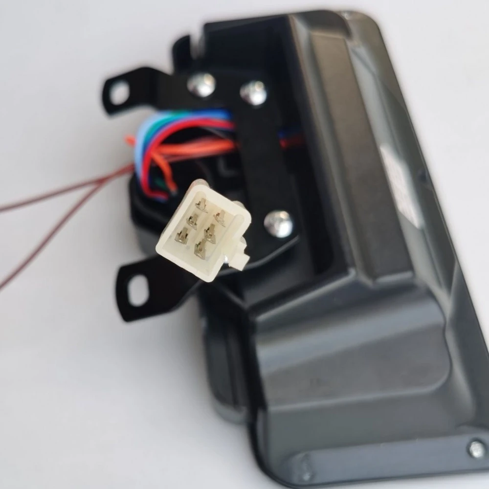 ملحقات كهربائية ثلاثية العجلات أداة معدلة عداد LCD رقمي عالمي