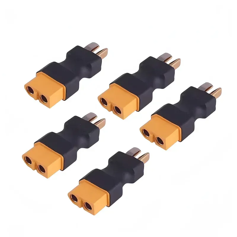 1PCS Adapter XT30 XT60 XT90 T Plug Deans EC5 EC3 Female to Male TRX Connectors Plug RC Lipo Battery Control Parts DIY
