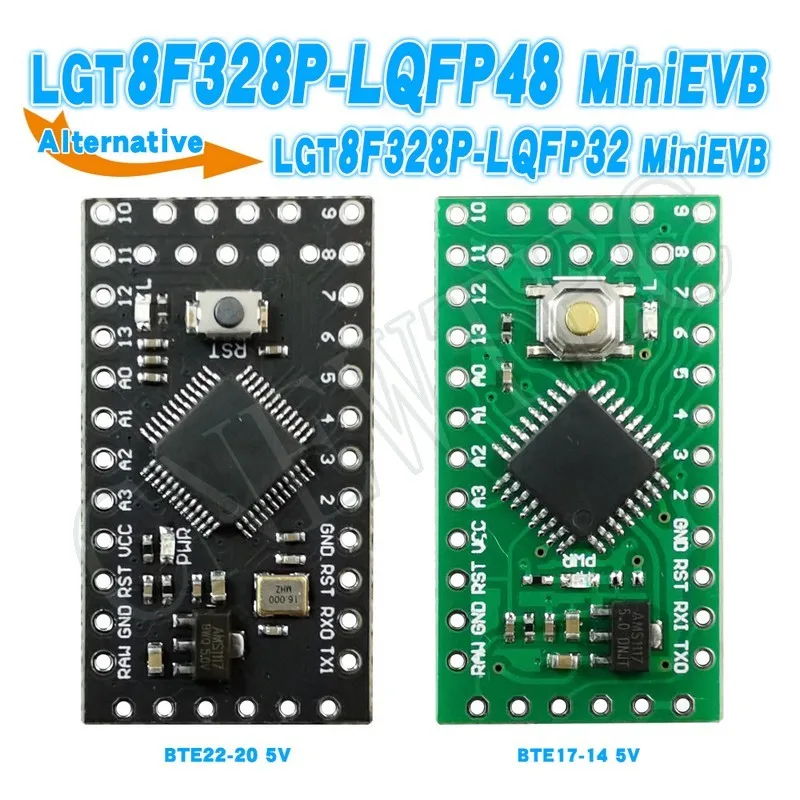 LGT8F328P LQFP32 MiniEVB Replaces Pro Mini ATMEGA328P Fully Compatible Good Quality All Tested [Factory]