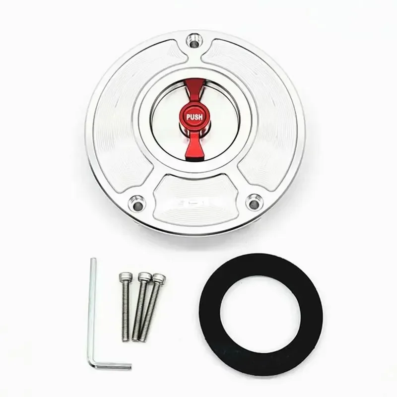 For HONDA CBR 600 F4I F4 F3 F2 Motorcycle New CNC Aluminum Fuel Gas CAPS Tank Cap tanks Cover With Rapid Locking