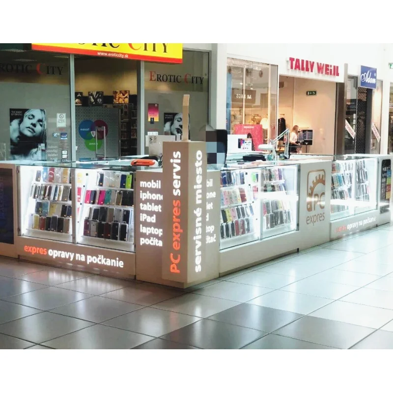 custom，Shopping Mall Phone Repair Kiosk Phone Repair Station Phone Counter