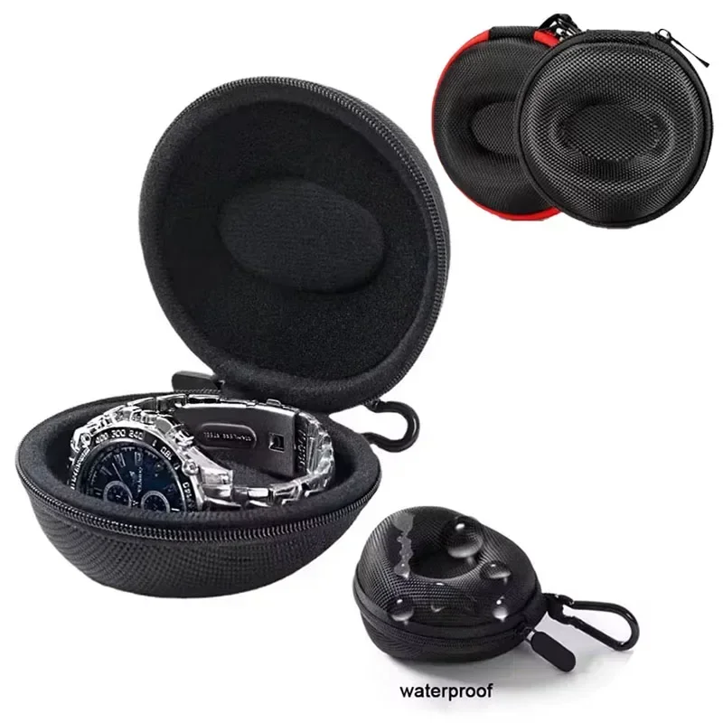 1-2Pcs Travel Case Portable Storage Box For Single Watch Shock And Impact-resistant For Wristwatches Smart Watches