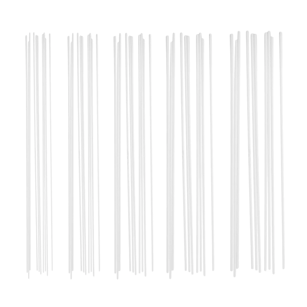 

10x Plastic Round Tube Architectural Scenery Model Building Parts