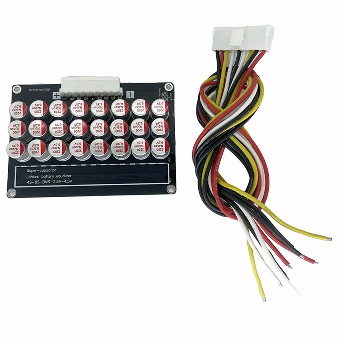 2026 + Lithium Battery 8s 5A Capacitor Active Balancing Board Ternary Lithium Iron Phosphate Energy Transfer Balancer