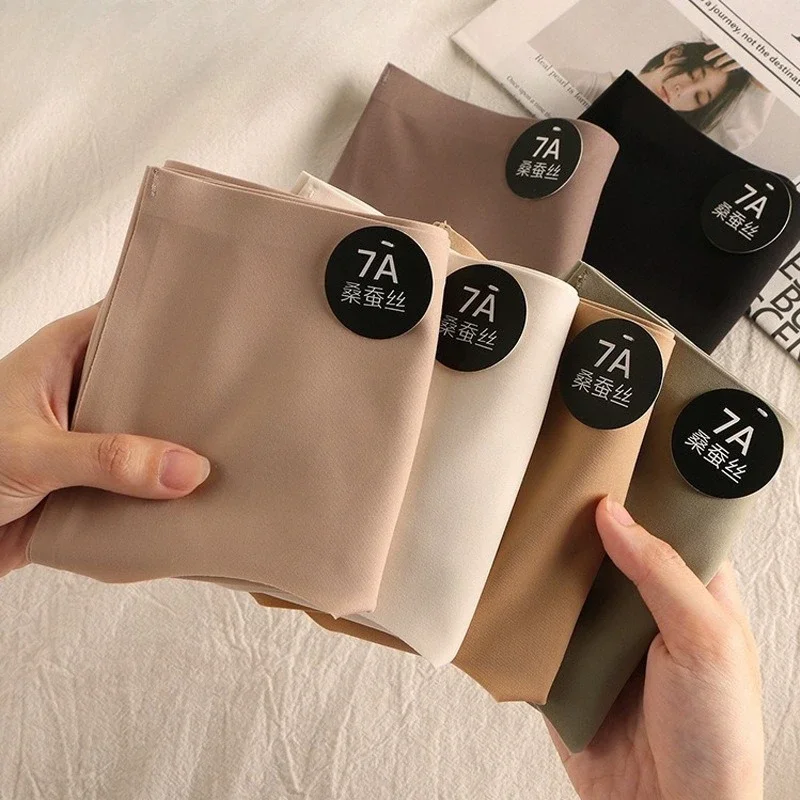 المرأة الصيف ملخصات الحرير الجليد سلس الملابس الداخلية السيدات لينة رقيقة جدا تنفس سراويل فام السروال M-XL