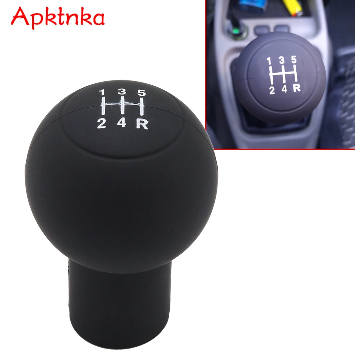 Universal Gear Shift Knob Silicone Cover Protect Top Dustproof WaterProof Skin Nonslip Shifter Collar Manual Car Styling 5Speed