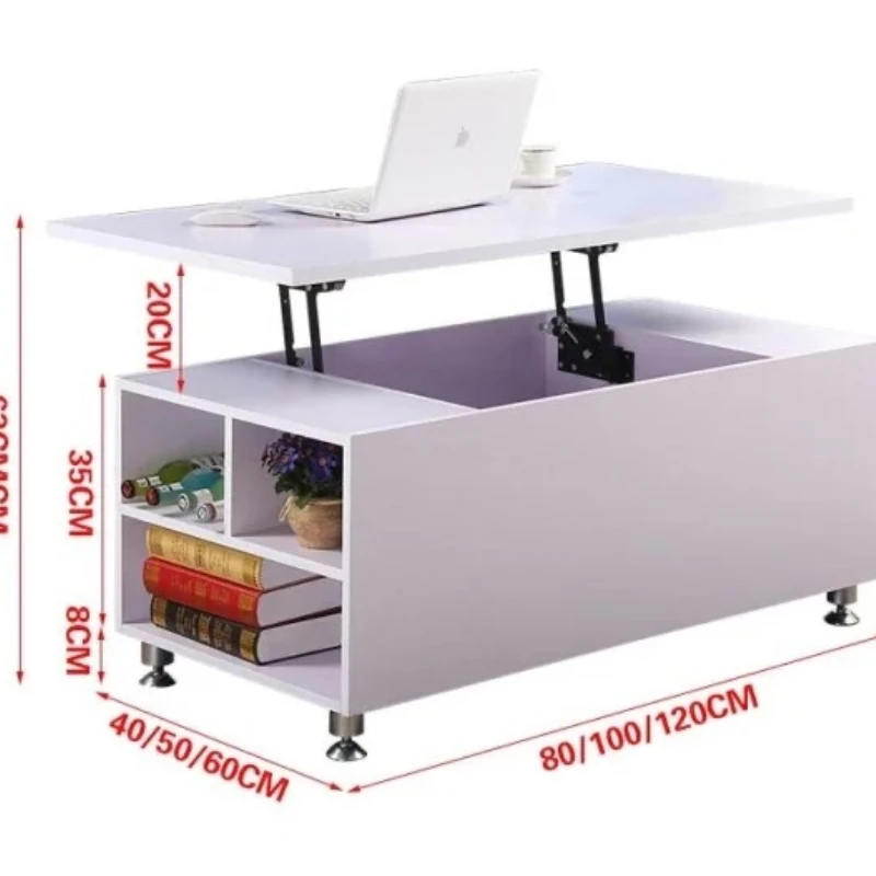 أرجل طاولة قابلة للتعديل لطاولة القهوة وتناول الطعام والمكتب - دعم قابل للطي، أجهزة أثاث متعددة الوظائف، قابلة للتخصيص #6