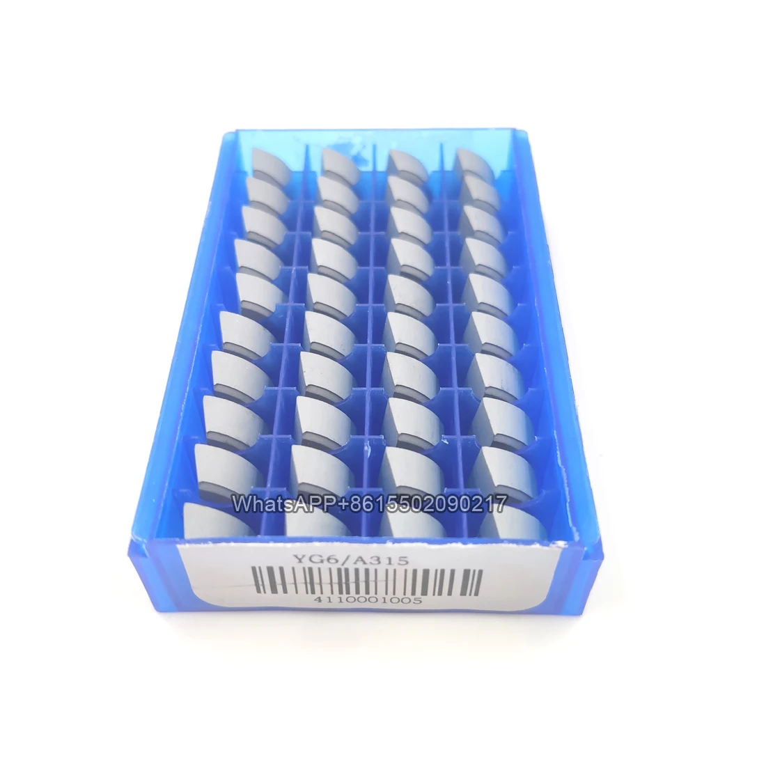 40pcs High hardness welding tool blade YT15 / YW2 / YG6 / YG8 A315 cnc carbide turning welding inserts cnc cutting brazed blade