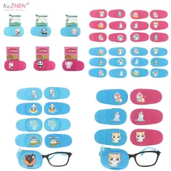 6Pcs Children Health Care Kids Occlusion Medical Lazy Amblyopia Eye Patches Eyeshade For Kids Strabismus Treatment Vision Care